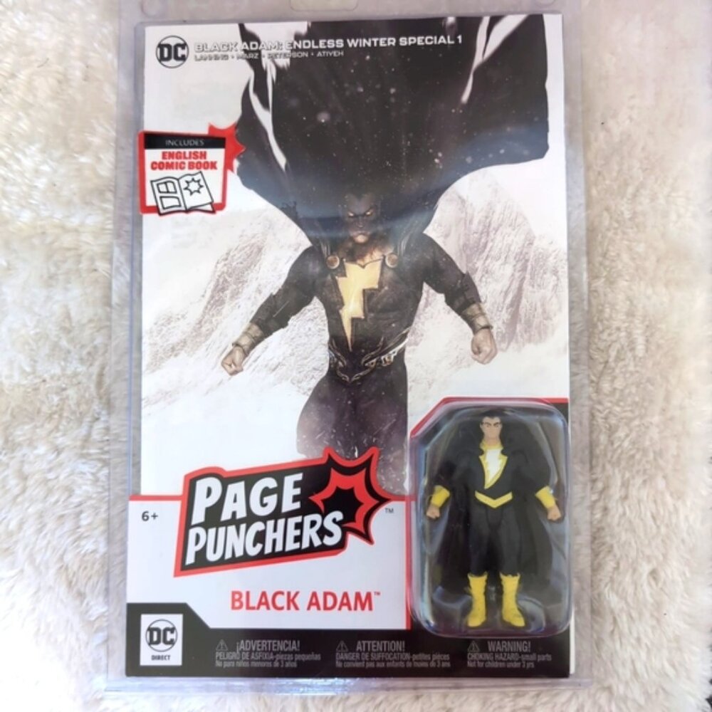 NWT Jual McFarlane DC Page Punchers 3 inch Figure with Comic Collectible Set